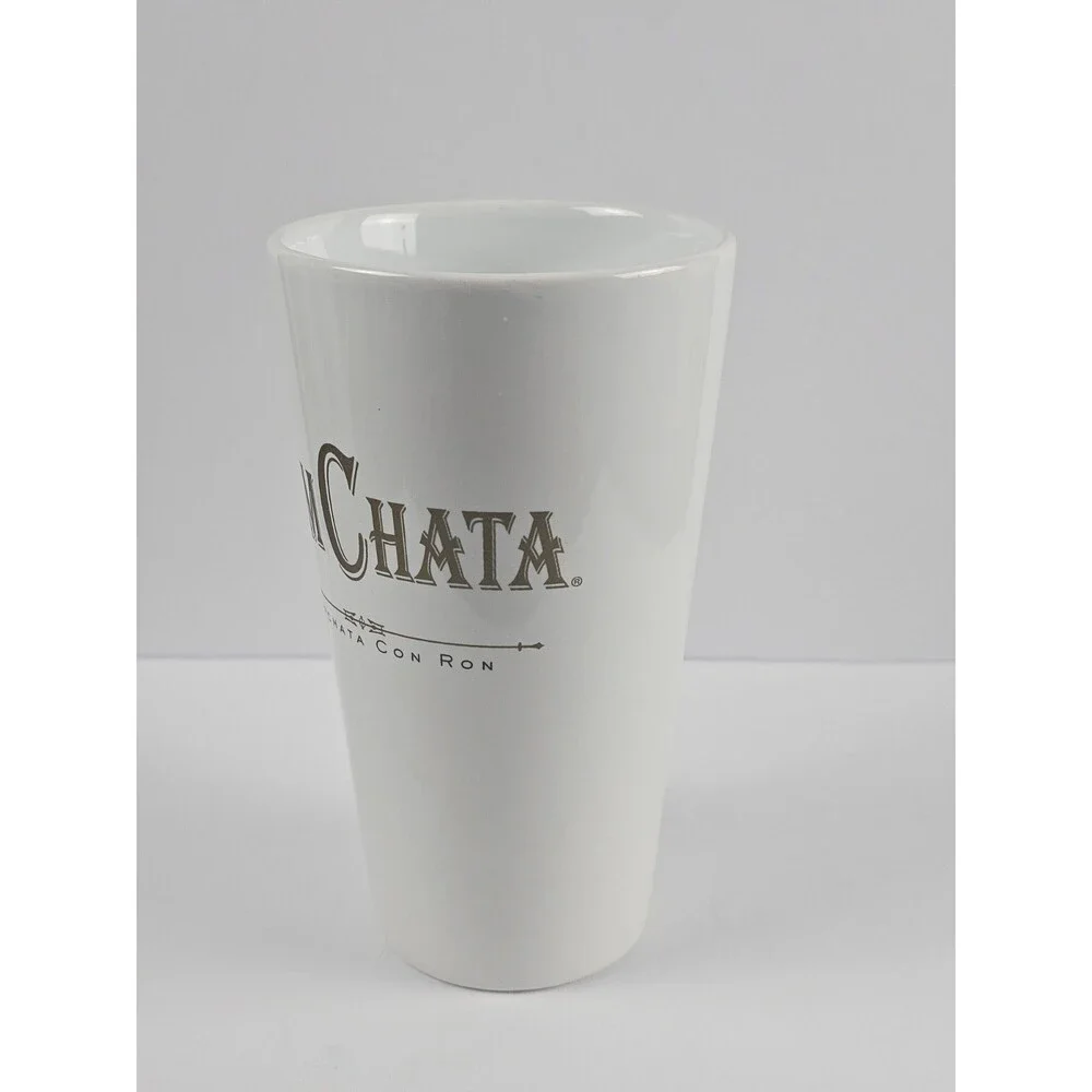 RumChata White & Gold Coffee Mug 14 oz Barware Promotional Cup